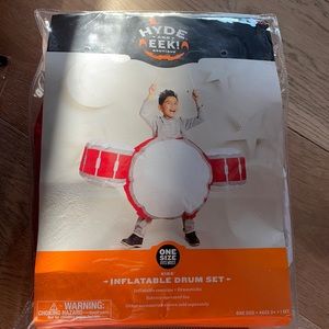 Kids inflatable drum set ! One size